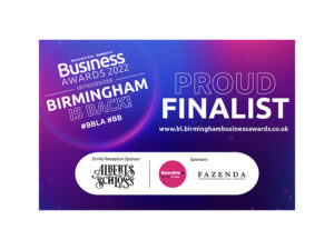 We are delighted to announce that Calztec has been shortlisted at the prestigious Birmingham BusinessLive Awards 2022.